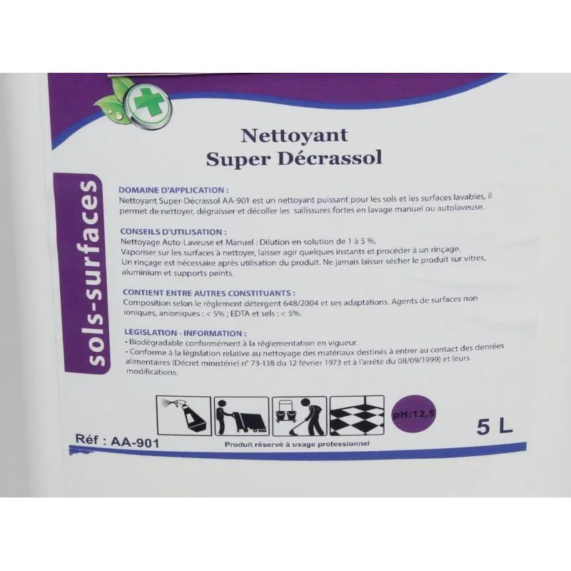 DETERGENT AAWYX TYPE SUPER DECRASSOL (1 L )