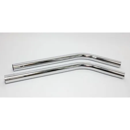 JEU DE 2 TUBES METAL EN S DIAM 40MM GHIBLI AS8 AS27 AS12 AS400 AS59 AS60