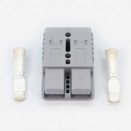 FICHE DE CHARGE DE BATTERIE GRISE 175 AMPERES POUR AUTOLAVEUSE
