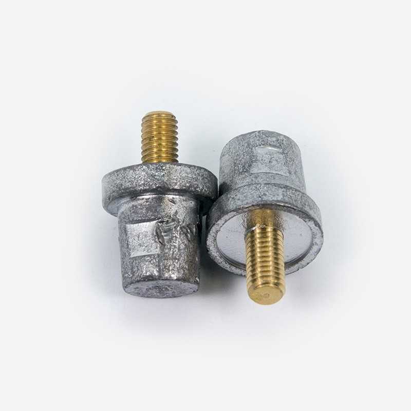 CONE BATTERIE + ET -  (JEU DE 2) M8