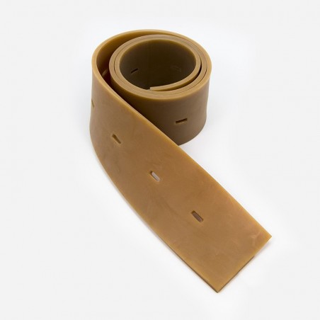 LAMELLE SUCEUR ARRIERE POUR AUTOLAVEUSE LAVOR/CTM  Lg 870MM X Ht 57MM X Ep 4MM