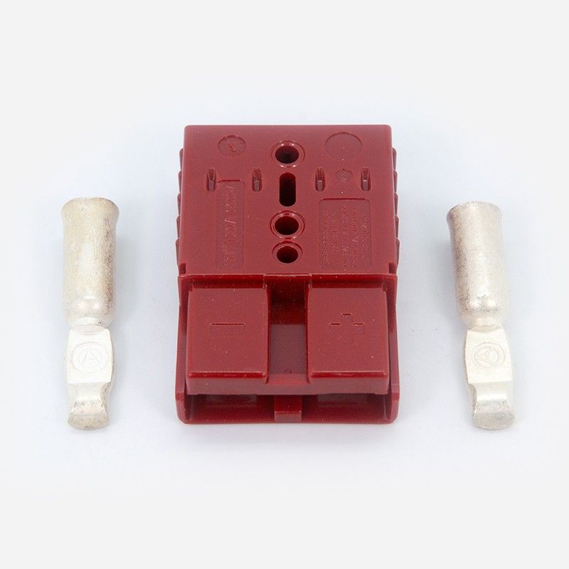 FICHE CHARGE BATTERIE 120 AMPERES ROUGE