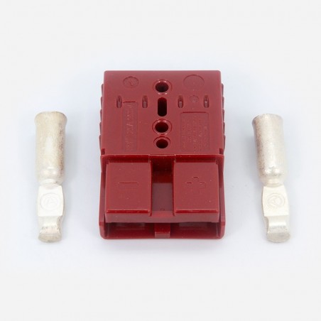 FICHE CHARGE BATTERIE 120 AMPERES ROUGE