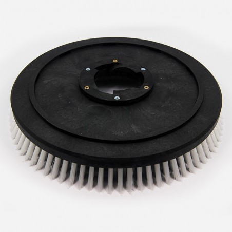 BROSSE BLANCHE PPL070 DIAM 355MM POUR AUTOLAVEUSE KARCHER BD TRIKE BIKE
